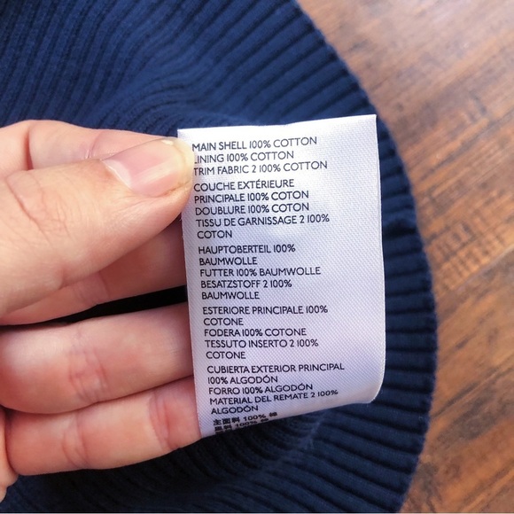 Maeve • Anthro Puff-Sleeve Mini Dress ribbed sweater gingham sleeves button - Picture 10 of 14